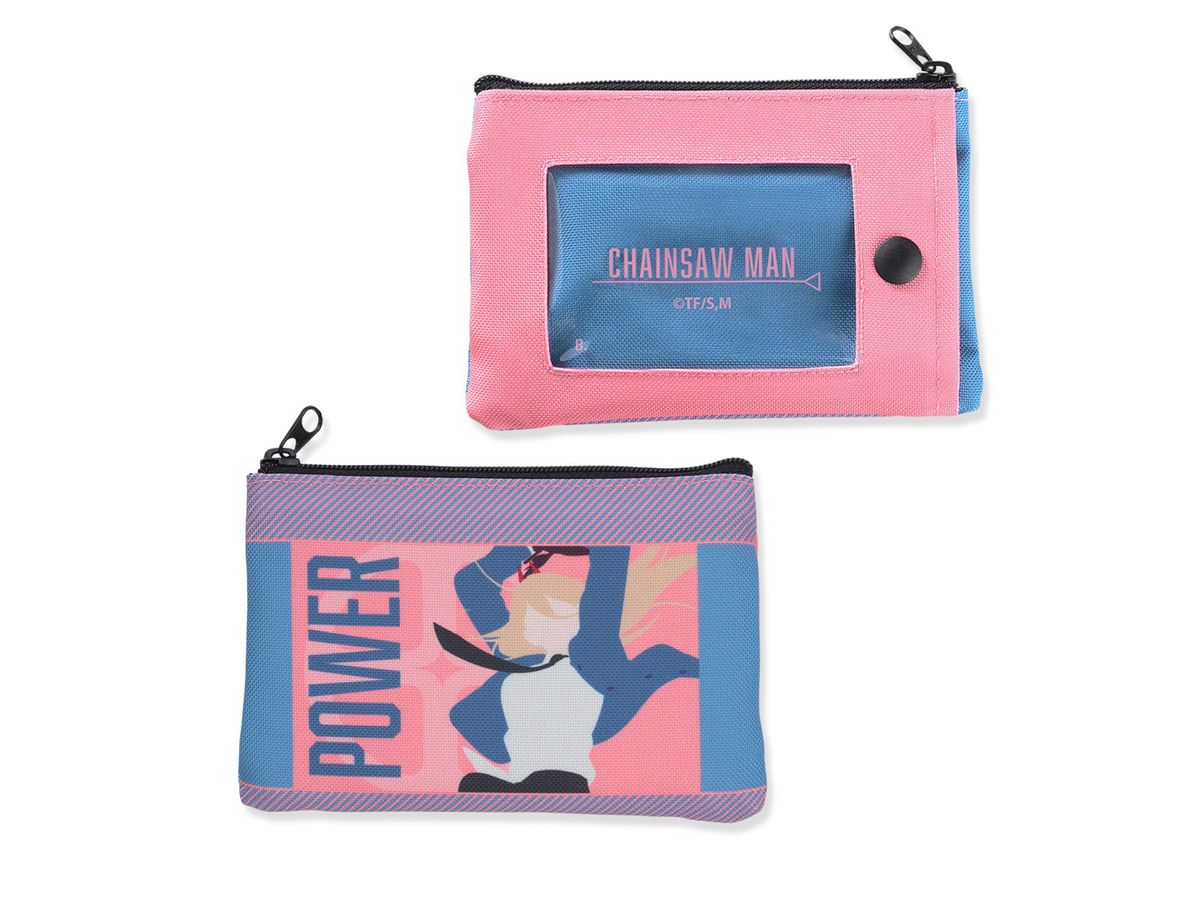Chainsaw Man Silhouette Design Pass Pouch Power