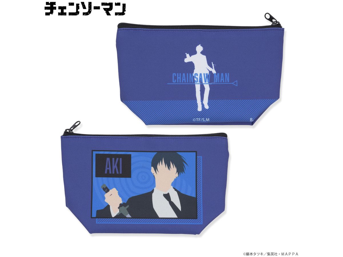 Chainsaw Man Silhouette Design Pouch Aki