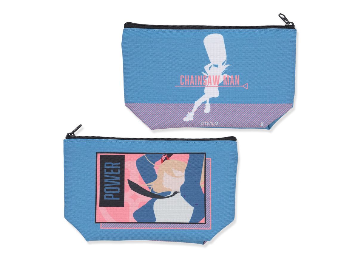 Chainsaw Man Silhouette Design Pouch Power