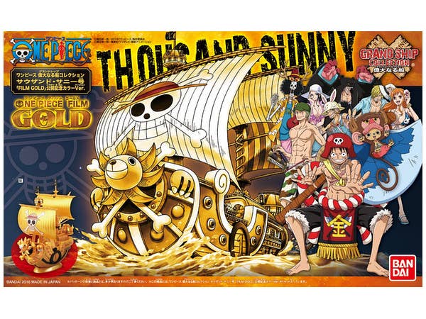 Great Ship Collection: Thousand Sunny (FILM GOLD Public Commemoration Color Ver.)