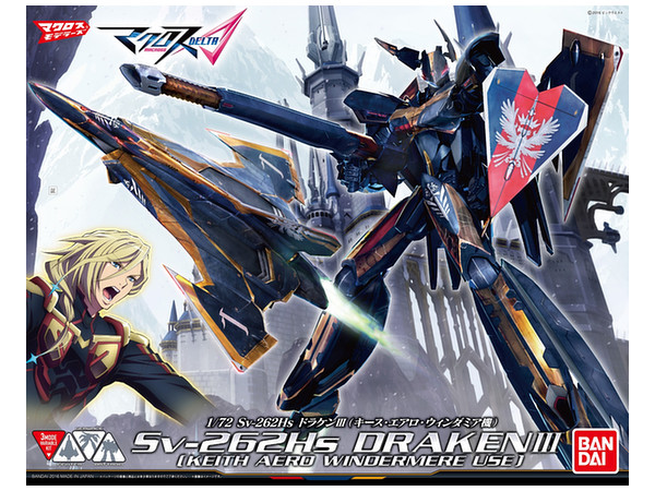 Macross Delta Sv-262Hs Draken III (Keith Aero Windermere machine)