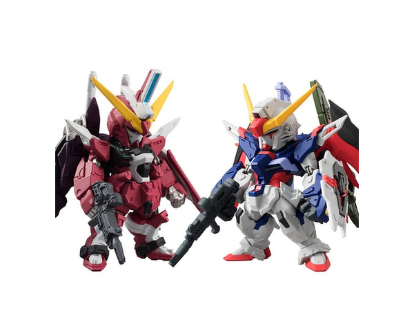 FW GUNDAM CONVERGE SP08 Destiny Gundam & Infinite Justice Gundam