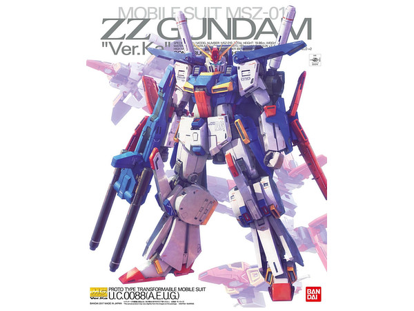 MG ZZ Gundam Ver. Ka