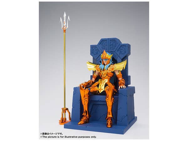 Myth Cloth EX Sea Emperor Poseidon Imperial Throne Set