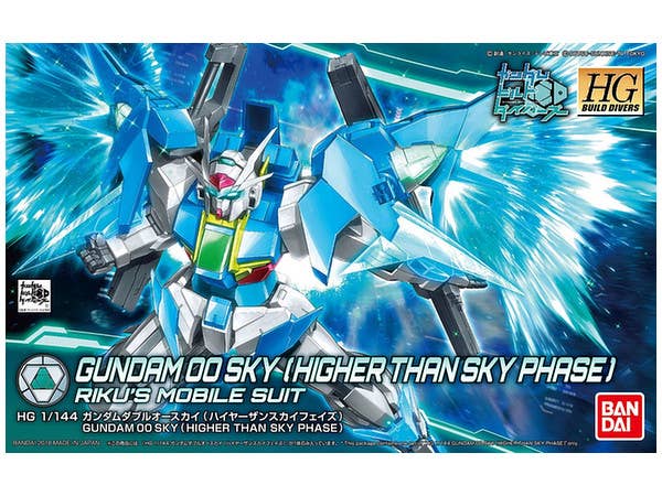 HGBD Gundam 00 Sky (Higher Than Sky Phase)