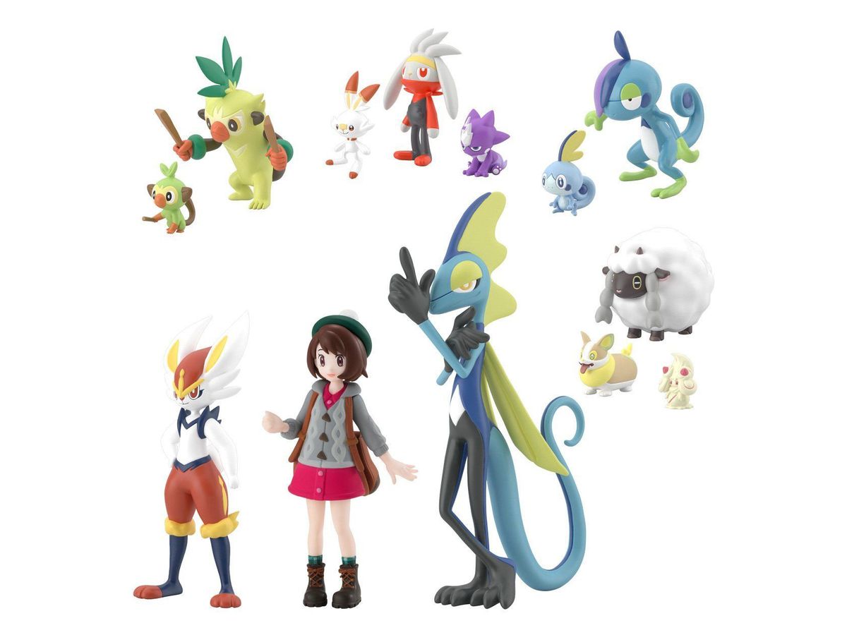 Pokemon Scale World Galar Region Set