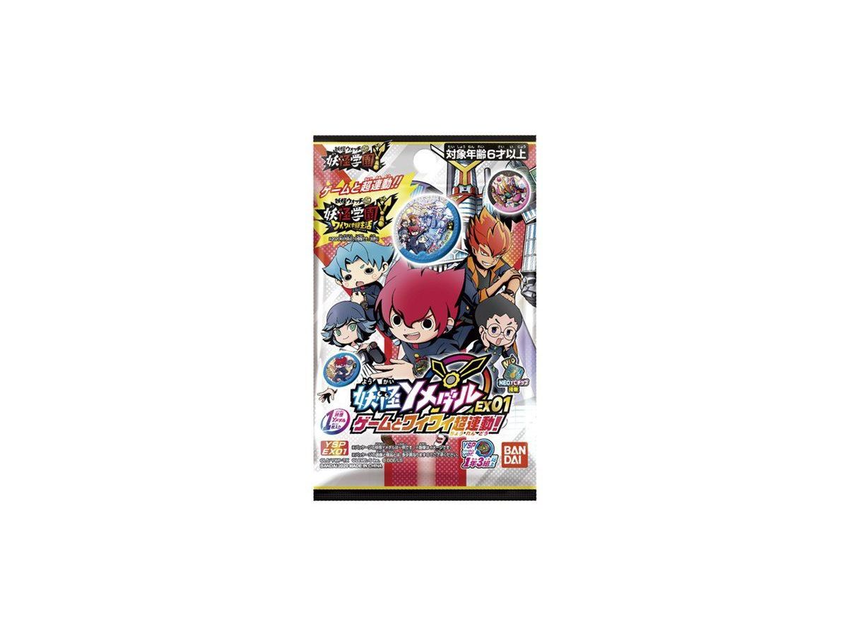 Yo-Kai Watch: Yo-Kai Watch Ymedal EX01 Game And Super Cute Interlocking! 1Box 10pcs