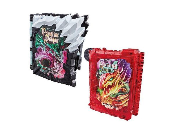 DX Primitive Dragon & Elemental Dragon Wonder Ride Book Set