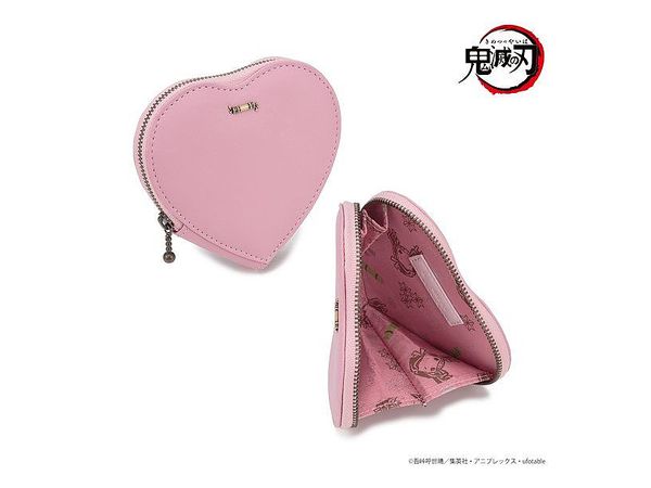 Demon Slayer: Kimetsu no Yaiba: Leather Heart Type Coin Case Nezuko