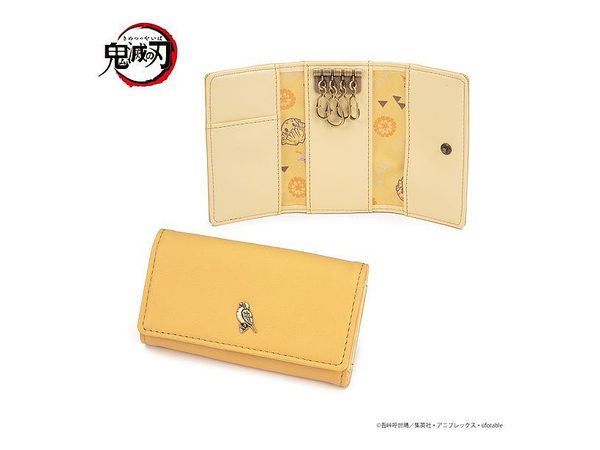 Demon Slayer: Kimetsu no Yaiba: Leather Key Case Zenitsu