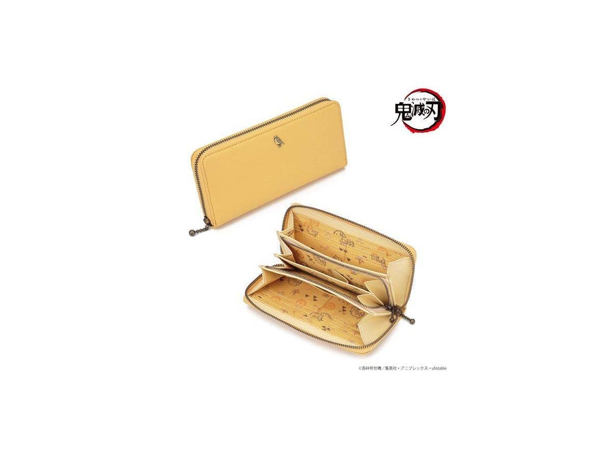 Demon Slayer: Kimetsu no Yaiba: Leather Long Wallet Zenitsu