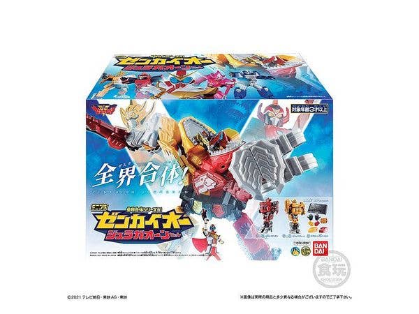 Minipla Zenkai Gattai Series 01 Zenkaioh Jyuragaon Set