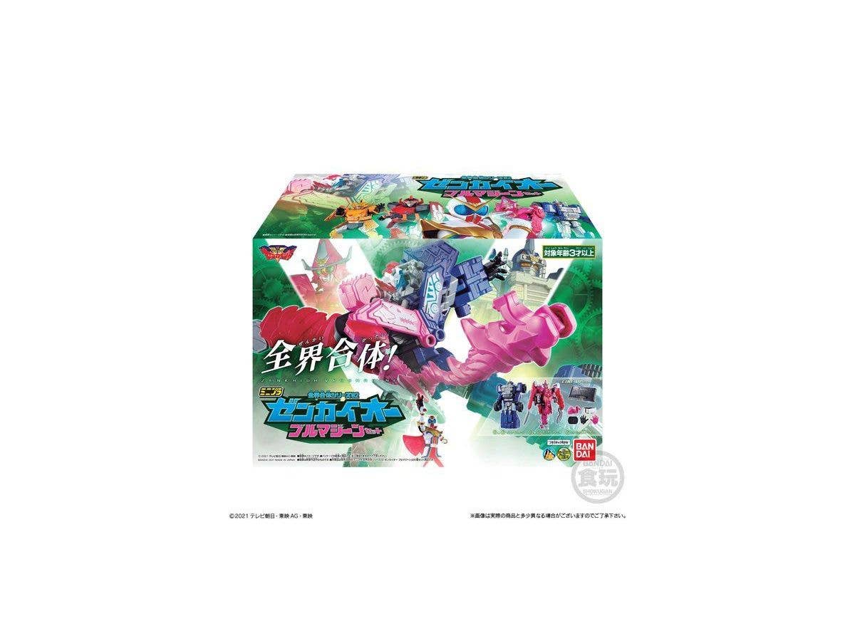 Minipla Zenkai Gattai Series 02 Bull Majin Set