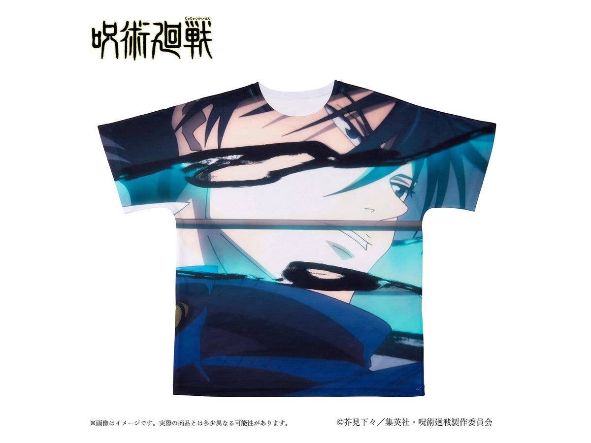 Jujutsu Kaisen: Portrait Full Graphic T-Shirt XL Megumi Fushiguro
