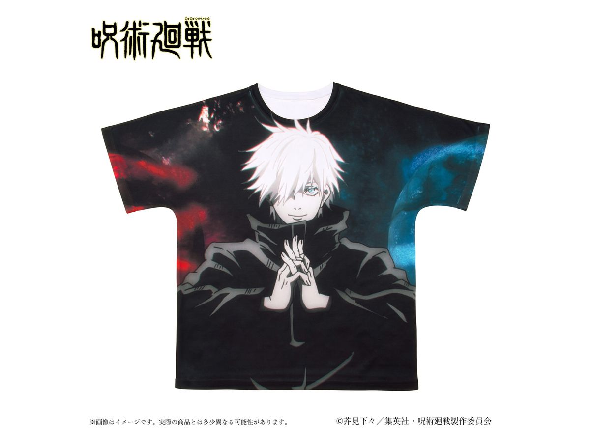 Jujutsu Kaisen: Portrait Full Graphic T-Shirt L Satoru Gojo