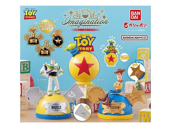 Toy Story Capchara Imagination: 1Box (4pcs)