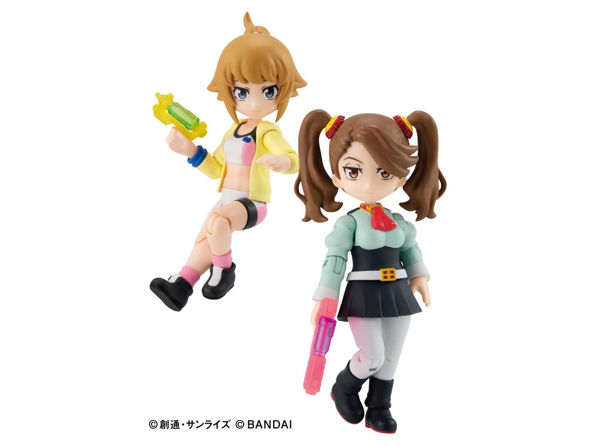 Gundam Build Fighters AQUA SHOOTERS! Fumina & Gyanko