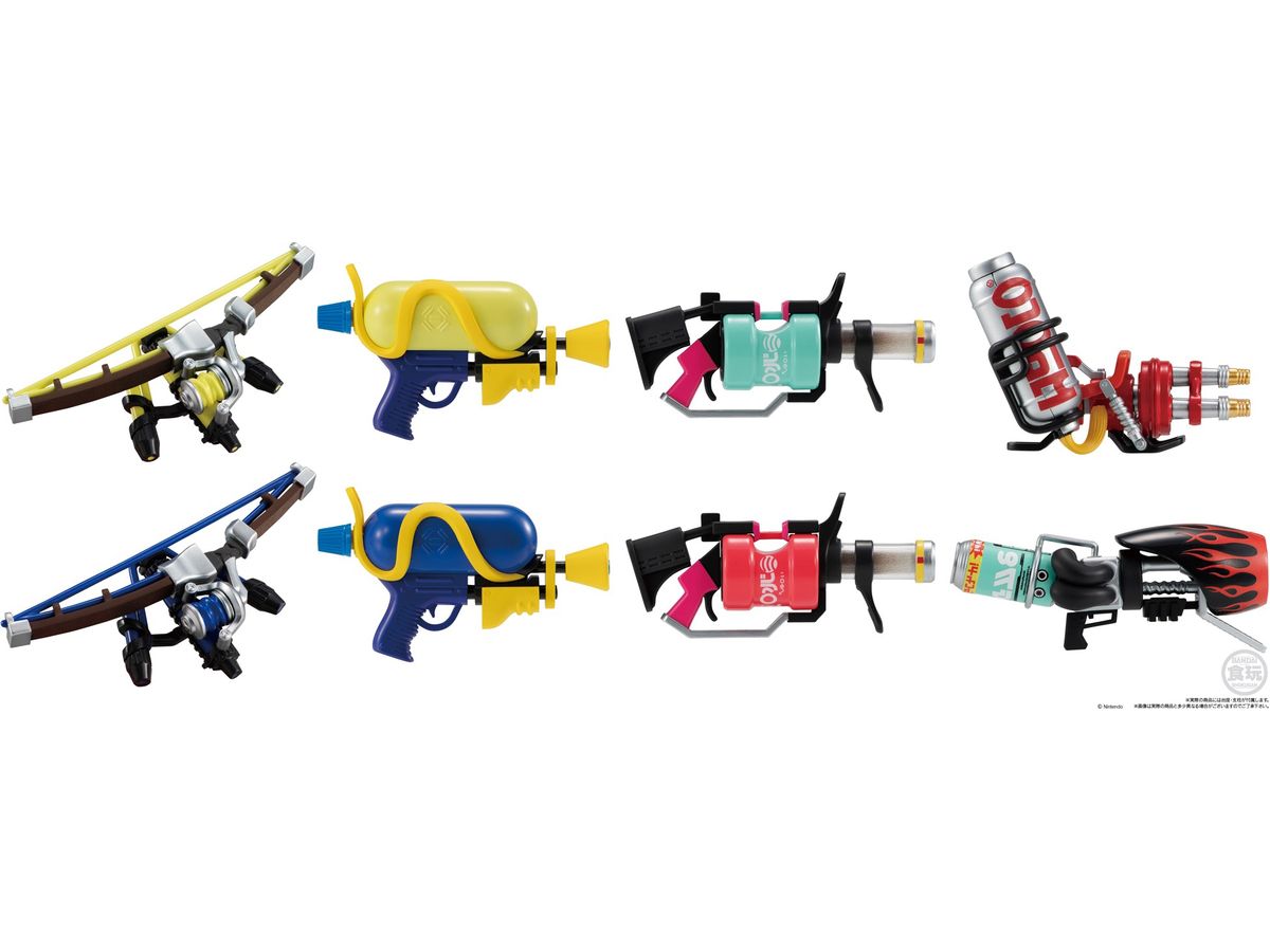 Splatoon 3 Weapon Collection: 1Box (8pcs)