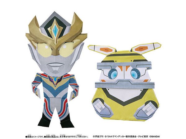 Craft Friends Papyruns Ultraman Decker Dynamic type & Hanejiro (HANE2)