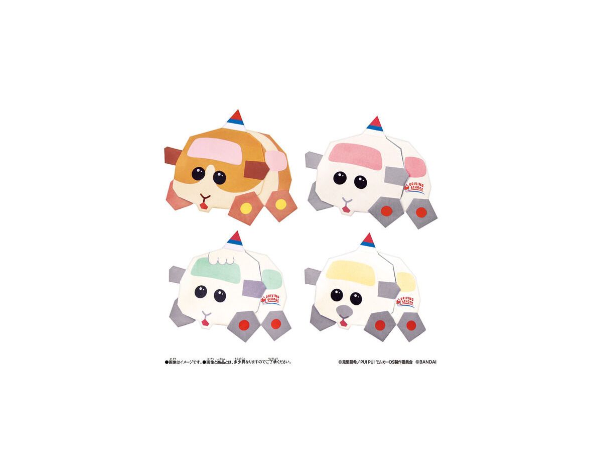 Craft Friends Papyruns PUI PUI Molcar Training Potato & Hee & Fu & Mi