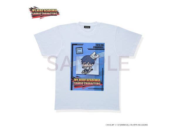 My Hero Academia x Sanrio Characters T-shirt (15 Types) Tenya Ida x Cinnamoroll M