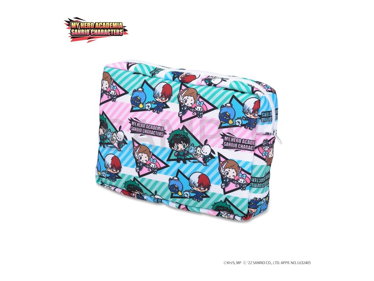 My Hero Academia x Sanrio Characters BOX Pouch (4 Types) A