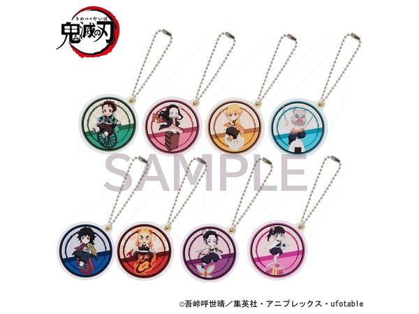 Demon Slayer: Kimetsu no Yaiba Chokon Nokkari Mini Character Slide Mirror: 1Box (5pcs)