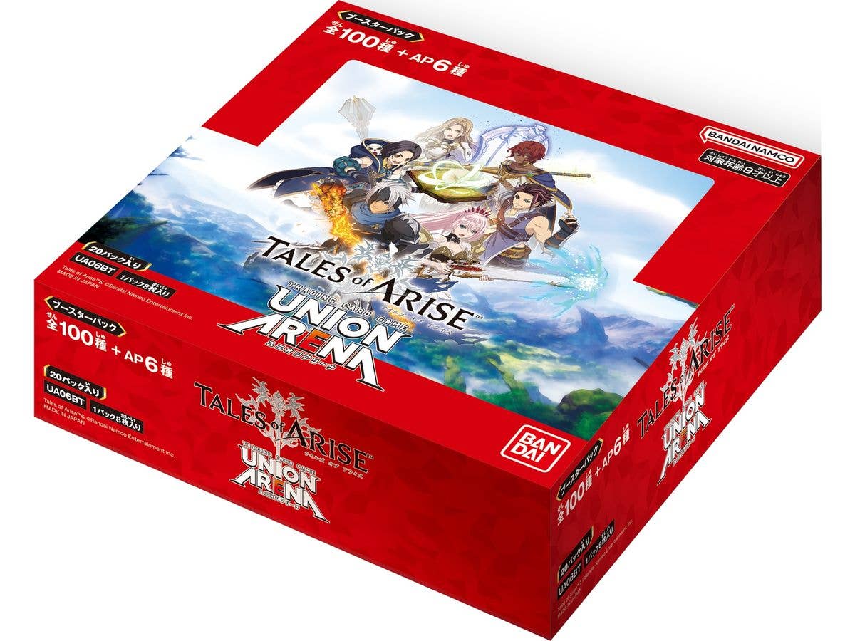 UNION ARENA Tales of ARISE Booster Pack [UA06BT]: 1Box (20pcs)