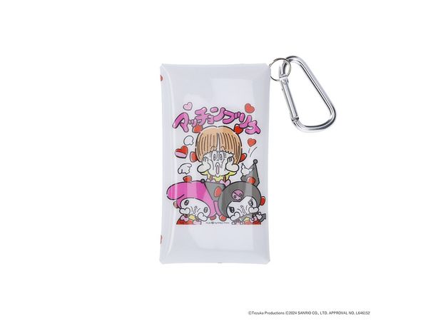 Pinoko x My Melody & Kuromi Folding Clear Case 3 Chara C