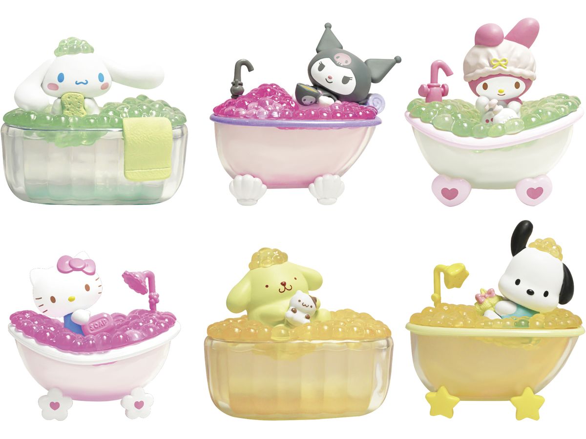 Tokimels BOX! Sanrio characters Bubble Bath Time (Random 1P)