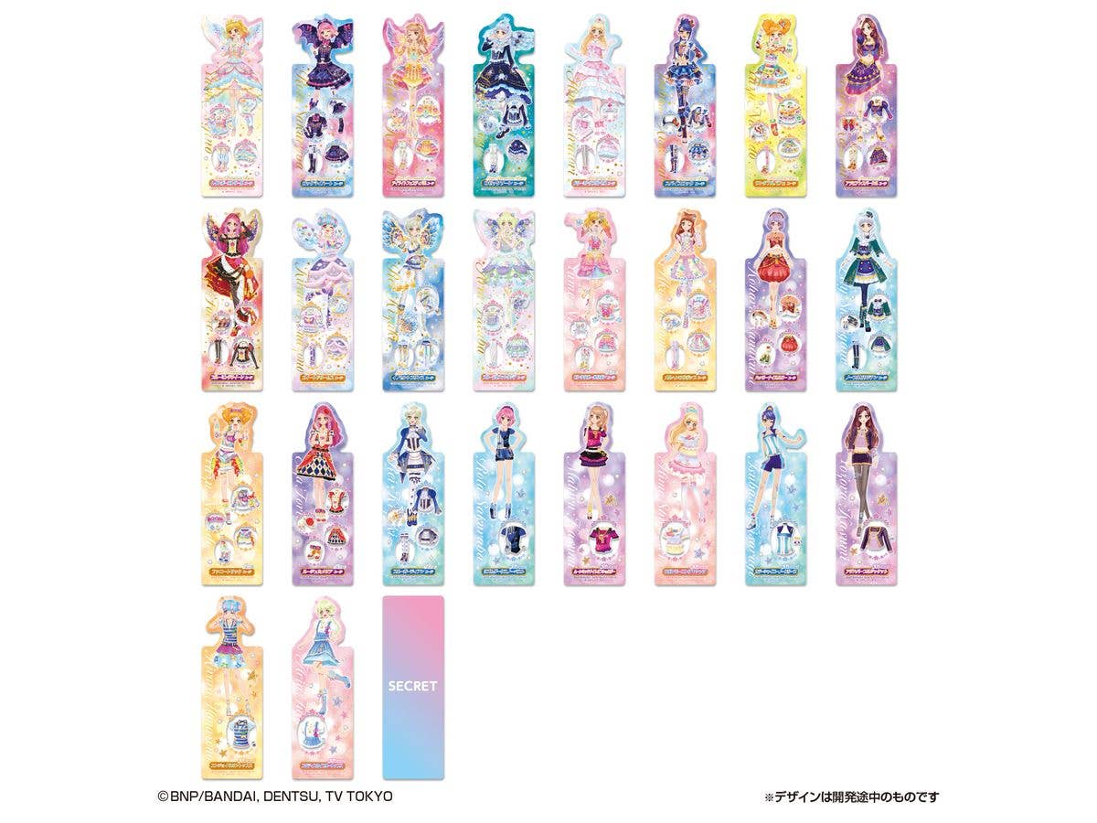 Bookmark Collection Aikatsu Stars! 1Box 20pcs