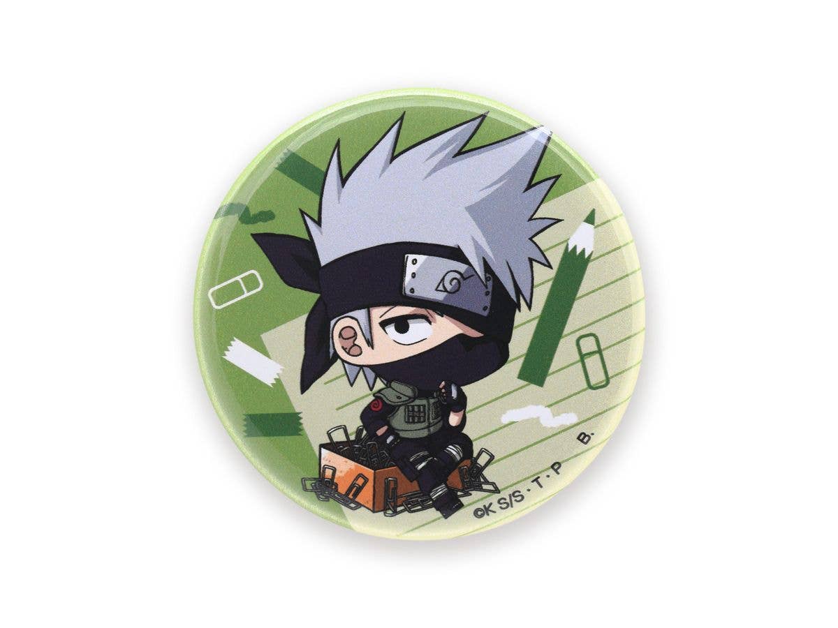 Naruto: DeskLand Adventure Can Badge Kakashi Hatake