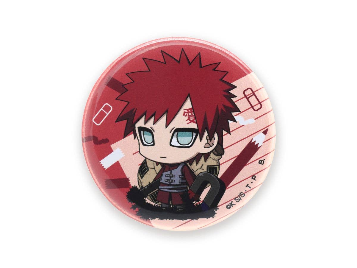 Naruto: DeskLand Adventure Can Badge Gaara