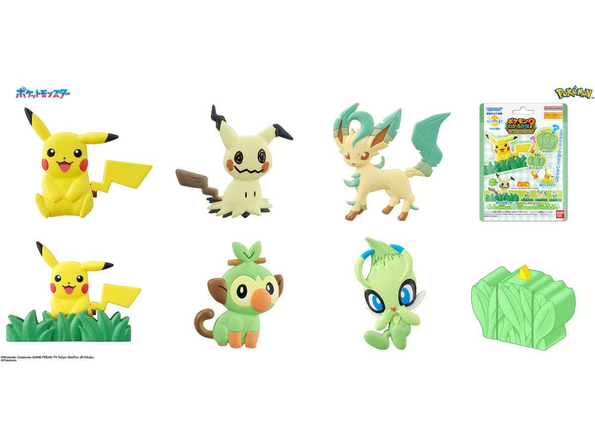 Bikkura Tamago Pokemon Wakarukana? -Grassland Adventure- (Random 1pc)