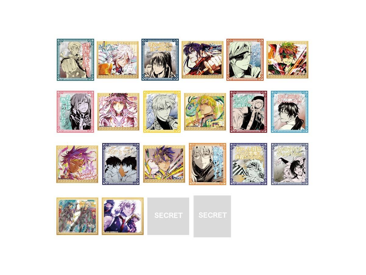 Peta-Shiki Sticker Collection D.Gray-man 1Box 20pcs