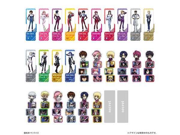 Bookmark Collection Gundam Seed Freedom Vol.2: 2pieces 1Box (20pcs)