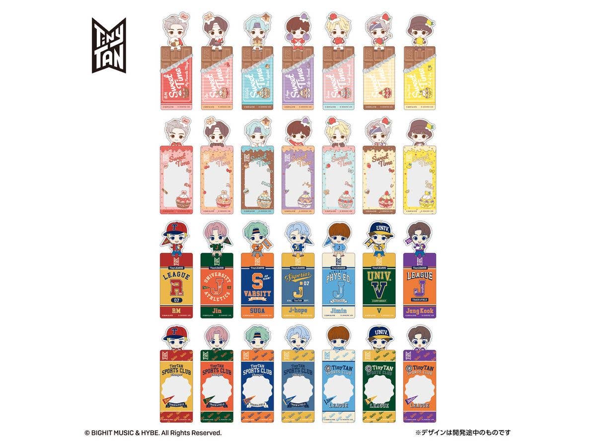 Bookmark Collection TinyTAN Vol.6 1Box 20pcs