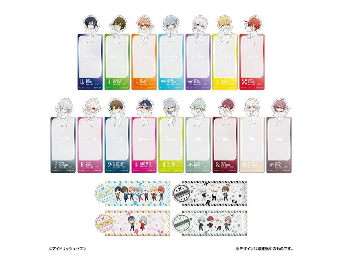 Bookmark Collection Idolish 7 Vol.1 2pcs 1Box 20pcs
