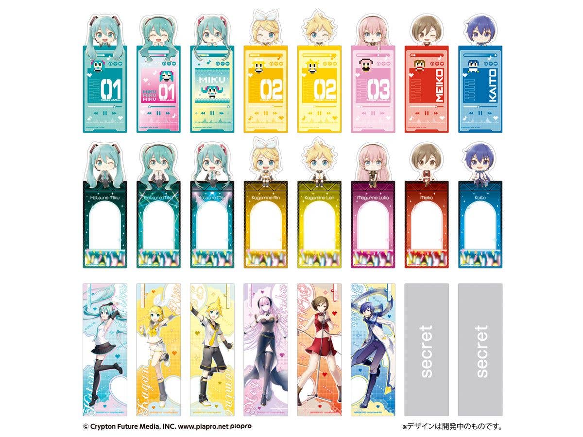 Bookmark Collection Hatsune Miku 1Box 20pcs