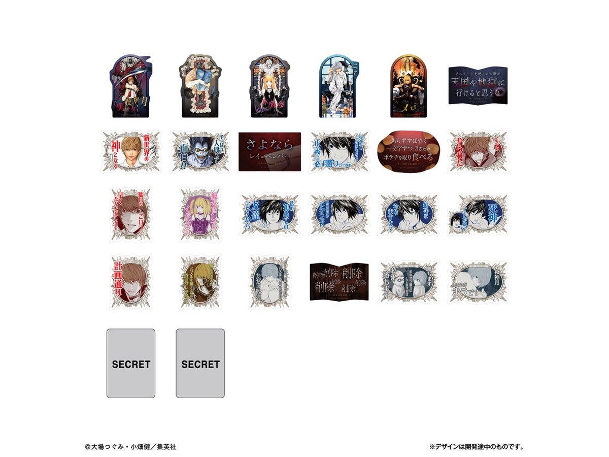Mobile Sticker Collection DEATH NOTE 1Box 20pcs