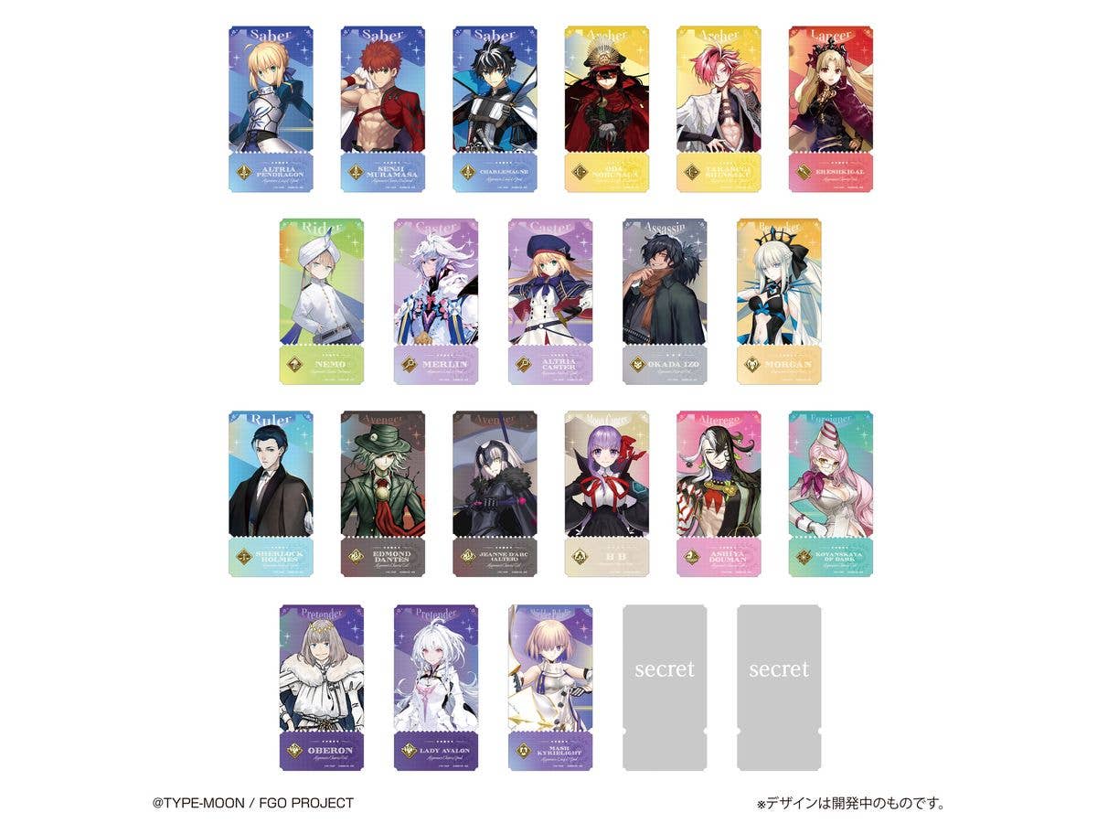 Ticket Like Collection Fate/Grand Order 1Box 20pcs