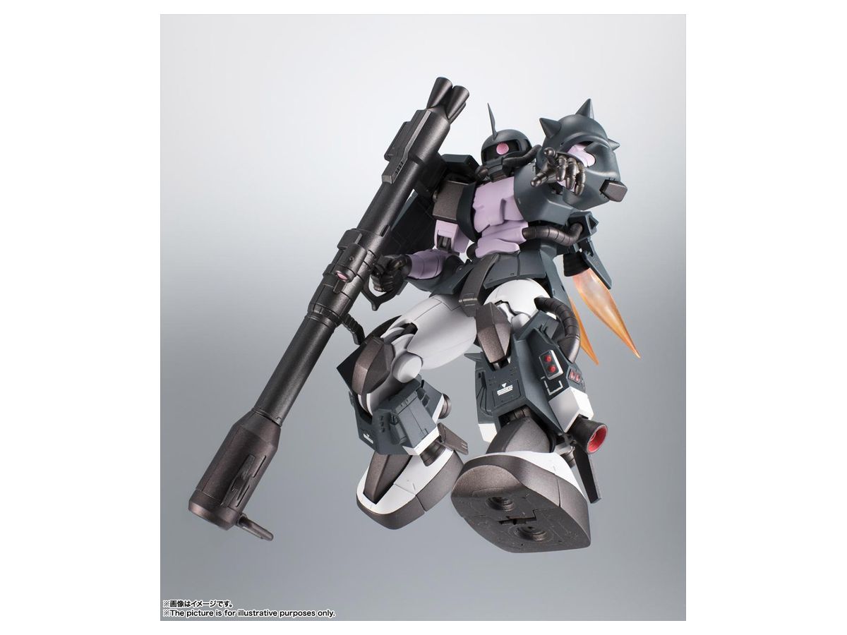 ROBOT Damashii (SIDE MS) MS-06R-1A High Mobility Type Zaku II ver. A.N.I.M.E. Black Tri-Stars (Reissue)