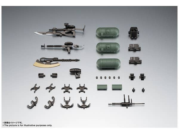 ROBOT Damashii (SIDE MS) Zeon Weapon Set Ver. A.N.I.M.E.