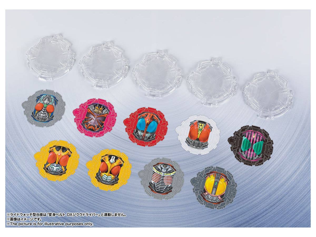 S.H.Figuarts Ride Watches-Shaped Pedestal Set -Heisei Rider Early-