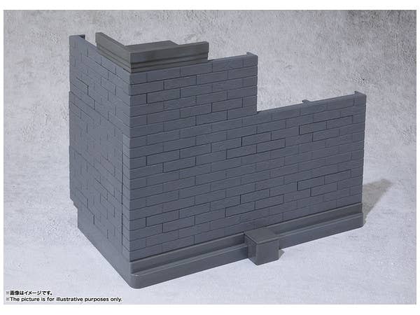 Tamashii Option Brick Wall (Gray Ver.)