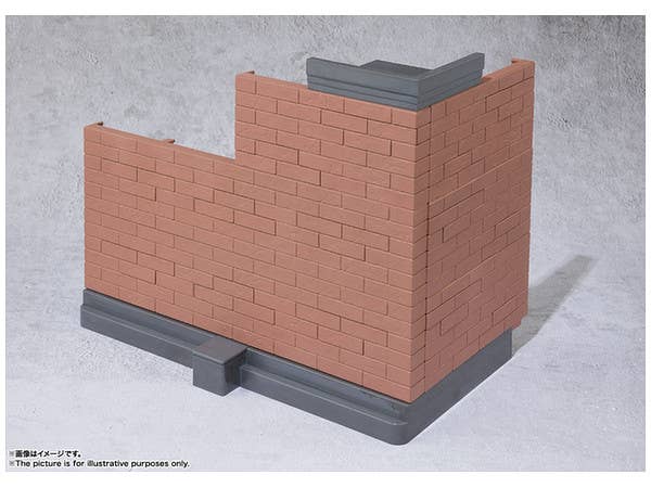 Tamashii Option Brick Wall (Brown Ver.)