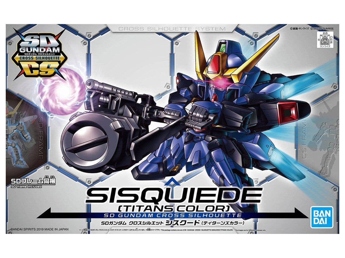 SD Gundam Cross Silhouette Sisquiede (Titans Colors)