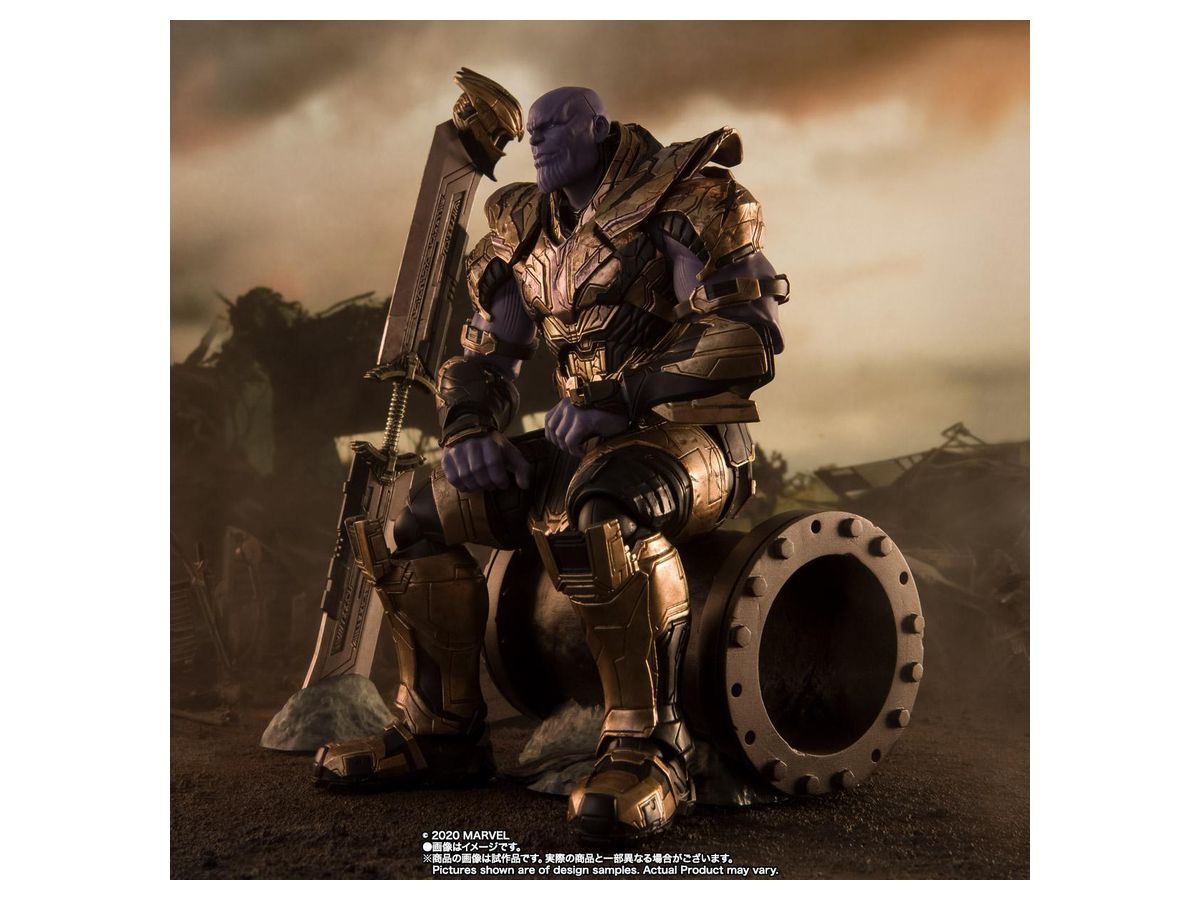 Pre-Owned (Unopened/Like New) S.H.Figuarts Thanos (FINAL BATTLE) EDITION Avengers Endgame