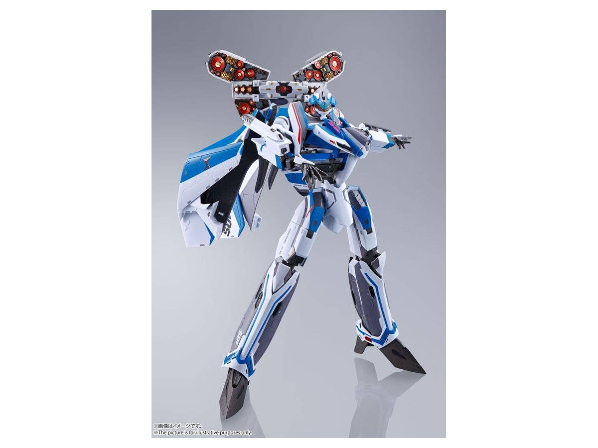 DX Chogokin Movie version VF-31J Siegfried (Hayate Immelman Machine) [Fold Projection Unit Equipment]