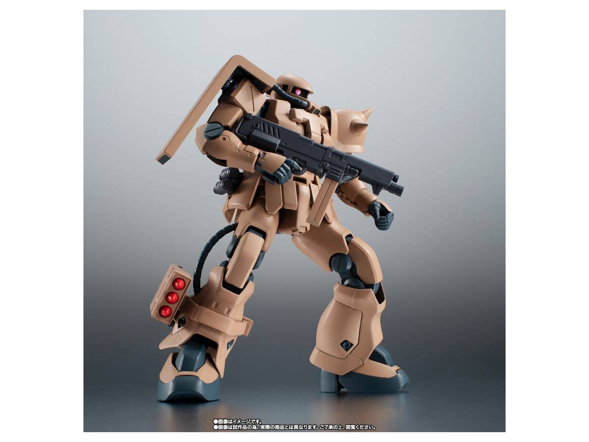 Pre-Owned (Unopened/Like New) Robot Damashii MS-06F-2 Zukuii F2 Kimbareid Base ver A.N.I.M.E.